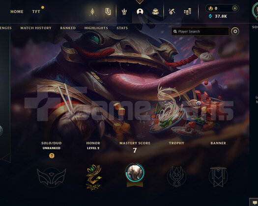 TR Unranked | 3 Kostüm - 37K Mö | LoL Hesap