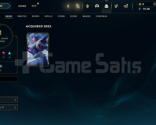 TR Gold 3 | 1 Kostüm - 19K Mö | LoL Hesap