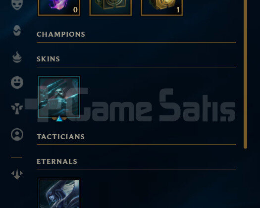 TR Gold 3 | 1 Kostüm - 19K Mö | LoL Hesap