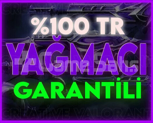 TR SUNUCU / YAĞMACI SKİN / ÖZEL STOK + GARANTİ