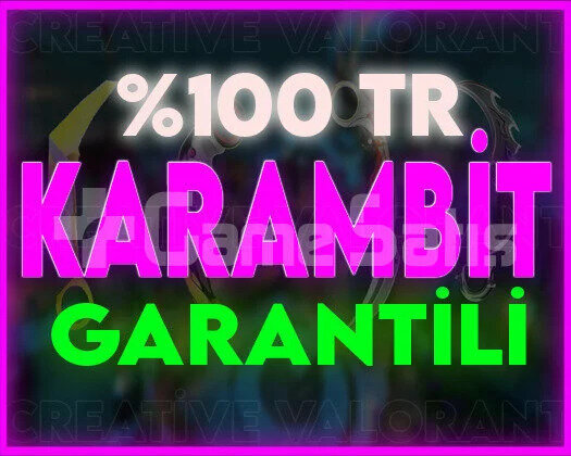 TR SUNUCU / KARAMBİT BIÇAK / ÖZEL STOK + GARANTİ