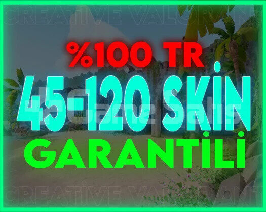 TR SUNUCU / 45-120 SKİN / ÖZEL STOK + GARANTİ