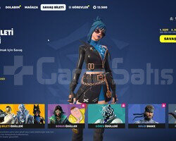 Fortnite Dolu Hesap