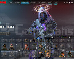 WARZONE GALACTİC MİND + BATTLEPASSLI + 1200 CP Lİ