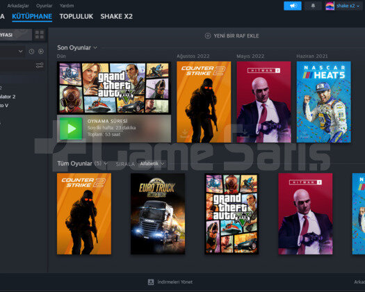 Steam Hesabı