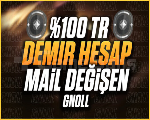 +5000SATIŞ/ TR DEMİR  ELO MAİL DEĞİŞEN HESAP