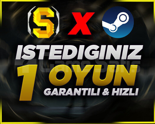İstediğiniz 1 Oyun + Garanti & Hızlı Teslimat