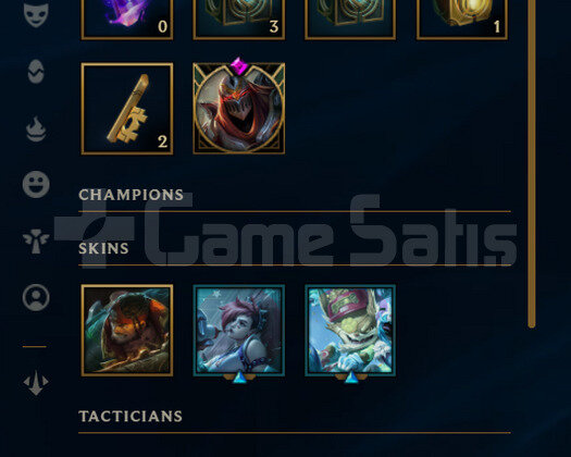 TR Silver 4 | 8 Kostüm - 47K Mö | LoL Hesap