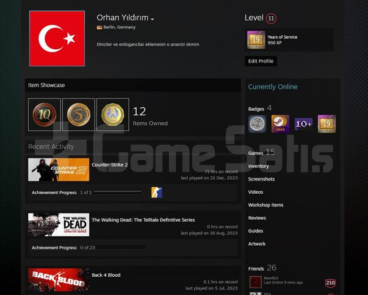 19 YILLIK İLK MAİLLİ 3 MADALYA CS HESABI