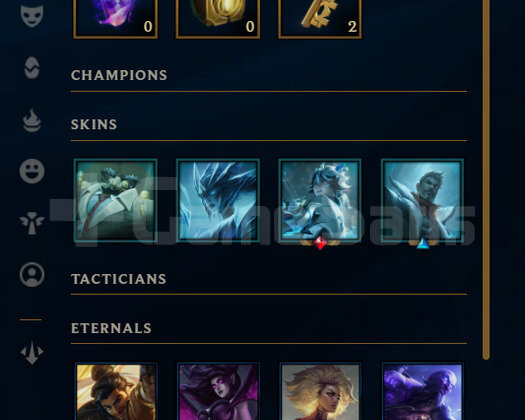 TR Bronz 1 | 5 Kostüm - 36 Hero | LoL Hesap