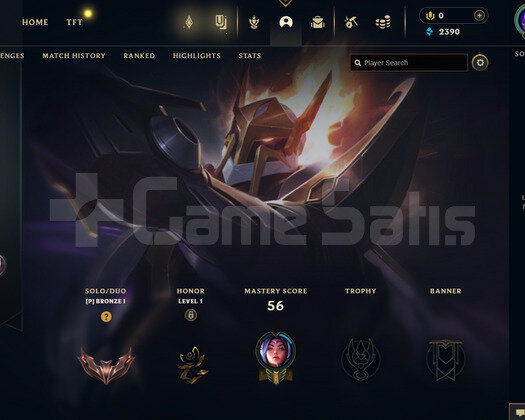 TR Bronz 1 | 5 Kostüm - 36 Hero | LoL Hesap