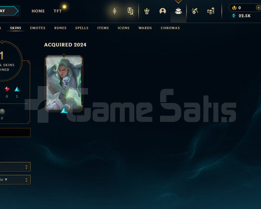 TR Gold 3 | 1 Kostüm - 22K Mö | LoL Hesap