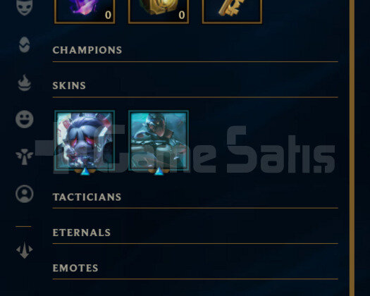 TR Gold 3 | 1 Kostüm - 22K Mö | LoL Hesap