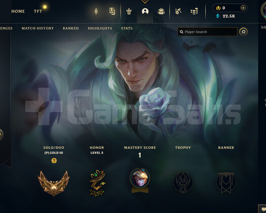 TR Gold 3 | 1 Kostüm - 22K Mö | LoL Hesap