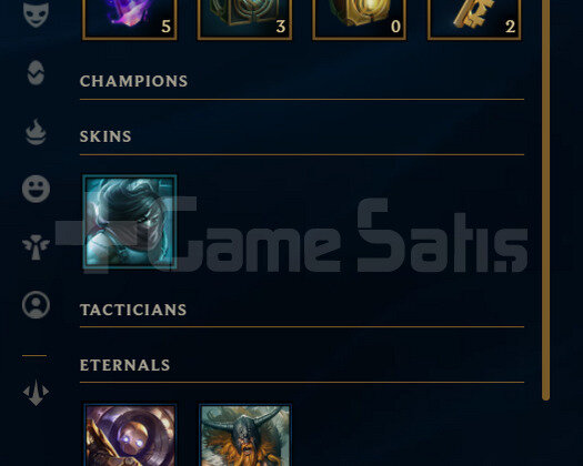 TR Plat 4 | 1 Kostüm - 21K Mö | LoL Hesap