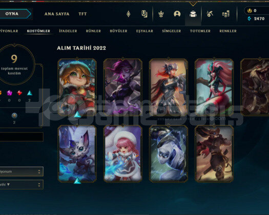 ESKİ HESAP / BOL KOSTÜM / ZED YASUO KOSTÜMÜ