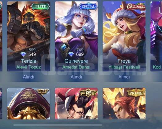 EPIC+ÖZEL EPIC VE SPECIAL DOLU +M5 PASS+EFSANE 1