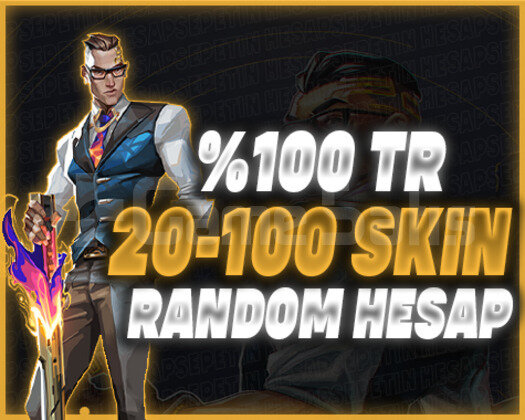 TR SUNUCU 20-100 SKİN GARANTİLİ MVİP HESAP