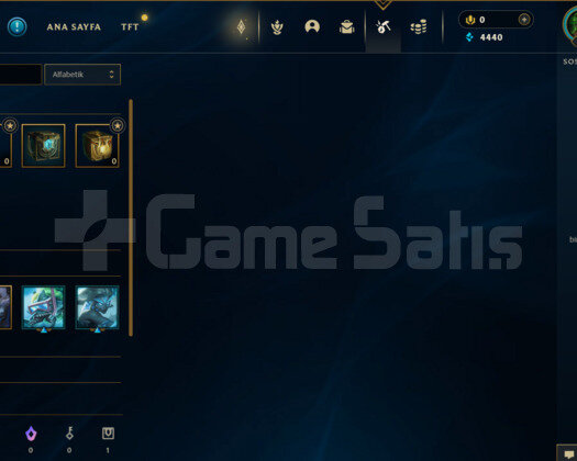 EUW HANDMADE 43 ŞAMPİYON 2 KOSTÜM GANİMETLİ HESAP