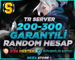 FULL TR 200-300 SKİN GARANTİLİ +4BIÇAK +2500 SATIŞ