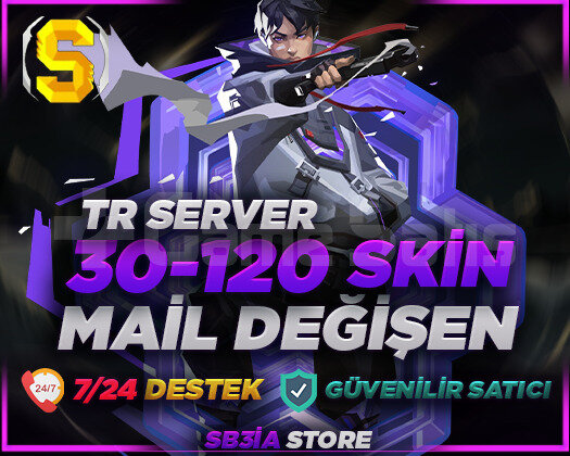 MAİL DEĞİŞEN TR SERVER 30-120 SKİN +2500 BAŞARILI