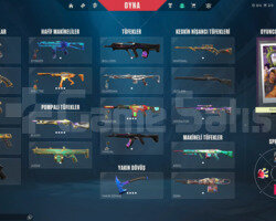 TR SERVER| LAVAŞ DÖNERDEN UCUZ HESAP BOL SKİNLİ