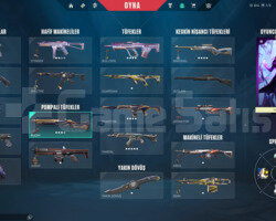 TR SERVER| FORSAKEN VANDALLI BOL SKİNLİ