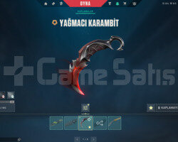 YAĞMACI KARAMBT/RGX BIÇAK/CHAMPİON EPOSTA HESAP