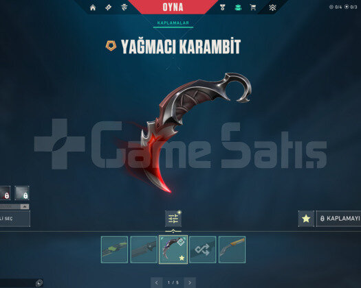 YAĞMACI KARAMBT/RGX BIÇAK/CHAMPİON EPOSTA HESAP