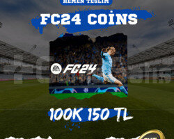 6000 TL fiyatı ile FC 24 COİNS 100K/150TL DEN