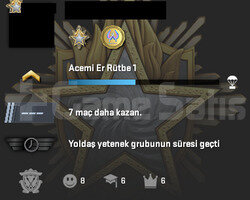 2 MADALYALI & 25 TL CS2 ENV & FACEIT KURULUMSUZ &