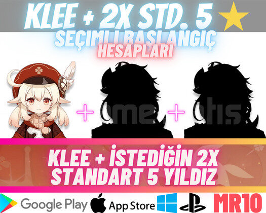 EU | MR10 Klee + 2x Seçimli STD 5 Yıldız