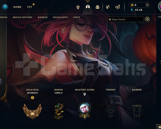 TR Gold 2 | 1 Kostüm - 14K Mö | LoL Hesap