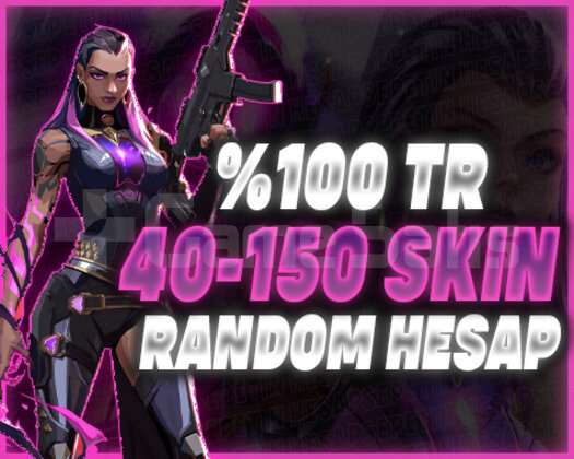 TR SUNUCU 40-150 GARANTİLİ MVİP RANDOM HESAP