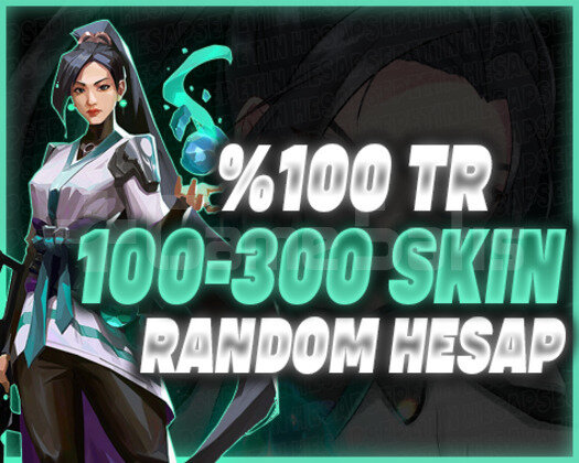 TR SUNUCU 100-300 GARANTİLİ MVİP RANDOM HESAP