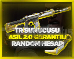 TR SUNUCU ASİL 2.0 GARANTİLİ MVİP RANDOM HESAP