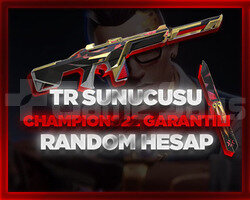 TR SUNUCU CHAMP22 GARANTİLİ MVİP RANDOM HESAP