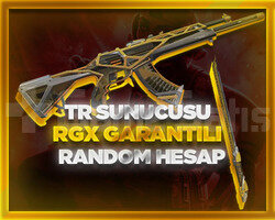 TR SUNUCU RGX GARANTİLİ MVİP RANDOM HESAP