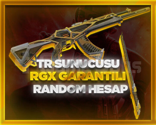 TR SUNUCU RGX GARANTİLİ MVİP RANDOM HESAP