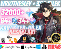 EU|MR48 Wriothesley +320Dilek-32000Köken64+34Yazgı