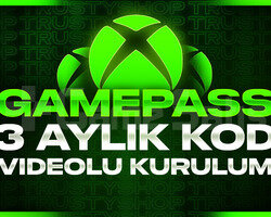 3 Aylık Kod Xbox Gamepass Videolu Anlatım