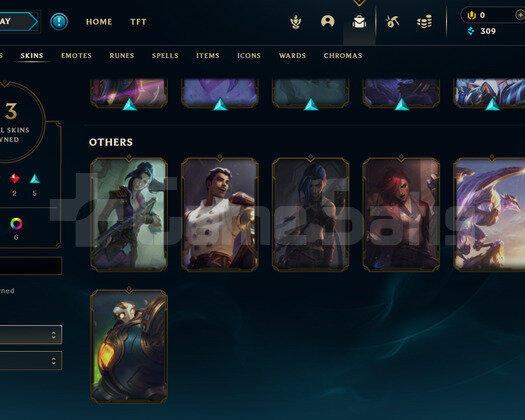 TR Zümrüt 4 | 13 Kostüm - 56 Hero | LoL Hesap
