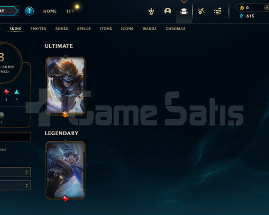 TR Unranked | 8 Kostüm 33 Hero | Handmade Hesap