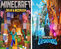 Minecraft Java Bedrock Edition + Legends