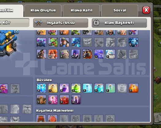 COC TH11 MAX+MAX GECME KOY
