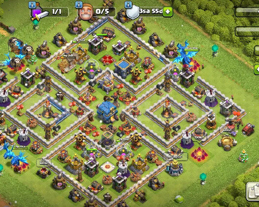 COC TH11 MAX+MAX GECME KOY