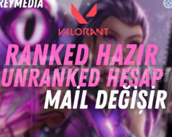 Rankd hazır unranked hesap