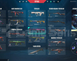 TR SERVER| XHUNTER+ASİL SETLİ BOL SKİNLİ HESAP