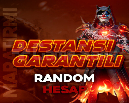PUBG MOBİLE DESTANSI GARANTİLİ++ RANDOM HESAP UVIP