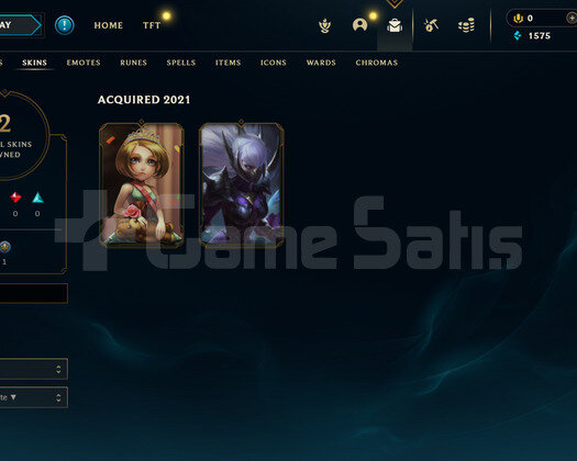EUW Unranked | 2 Kostüm - 21 Hero | LoL Hesap